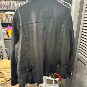 Eddie Bauer Black Leather Jacket